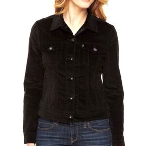 Levi's Black Women's Velvet Jacket